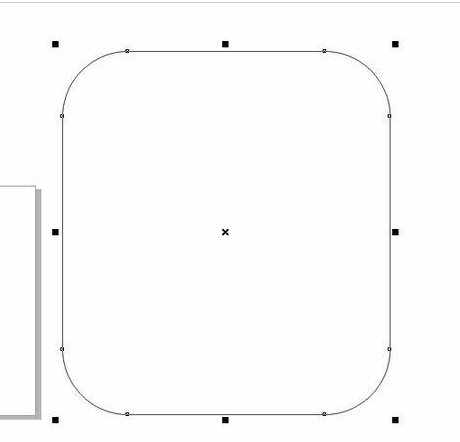 cdr打造出圆角矩形的操作流程截图