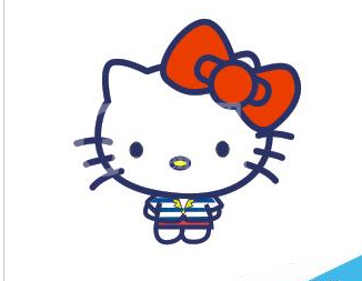 cdr制作hello kitty猫的图文操作过程截图