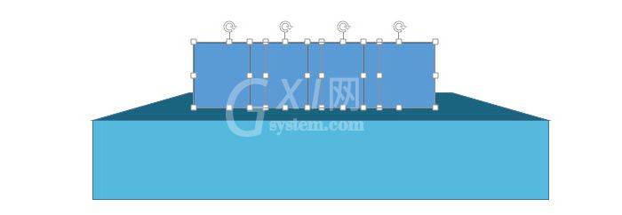 PPT制作领奖台效果的操作流程截图