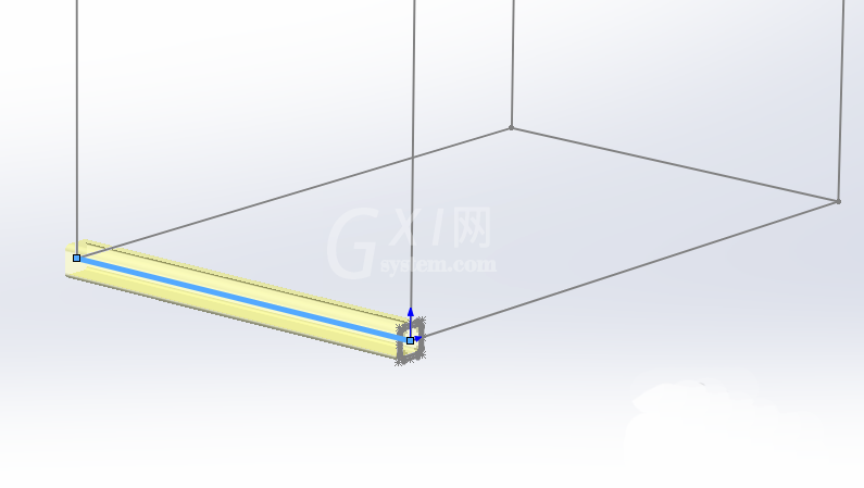 SolidWorks制作钢管框架的简单操作截图