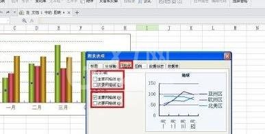 WPS文字插入折线图的操作流程截图