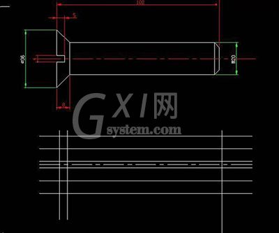 AutoCAD 2007制作螺丝钉的简单操作截图