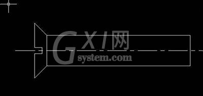 AutoCAD 2007制作螺丝钉的简单操作截图