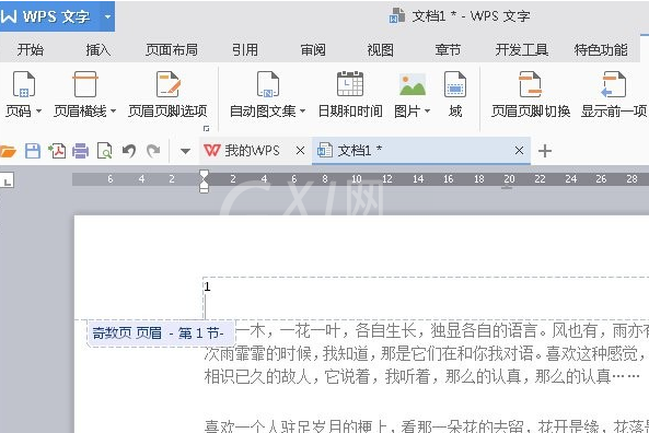 WPS设置起始页的操作流程截图