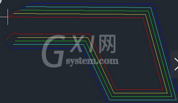 AutoCAD使用多线工具绘制多线的操作流程截图