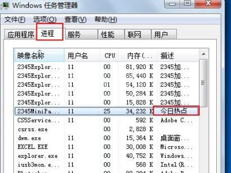 Win7删除今日热点的步骤讲解截图