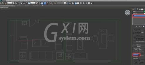 在cad里导入3dmax后建模的详细操作截图