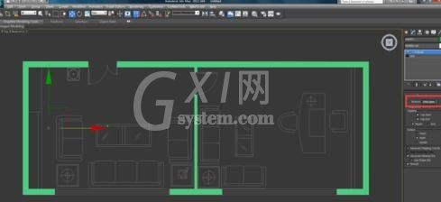 在cad里导入3dmax后建模的详细操作截图