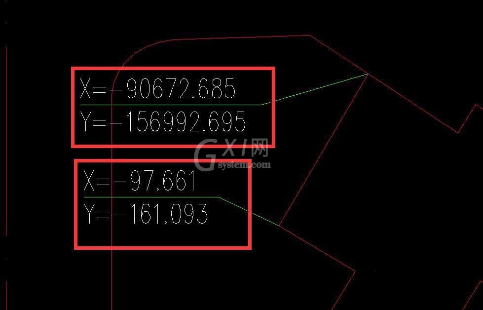 AutoCAD设置并使用坐标标注的详细操作截图