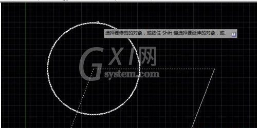 AutoCAD选择性擦掉一段线的简单操作截图