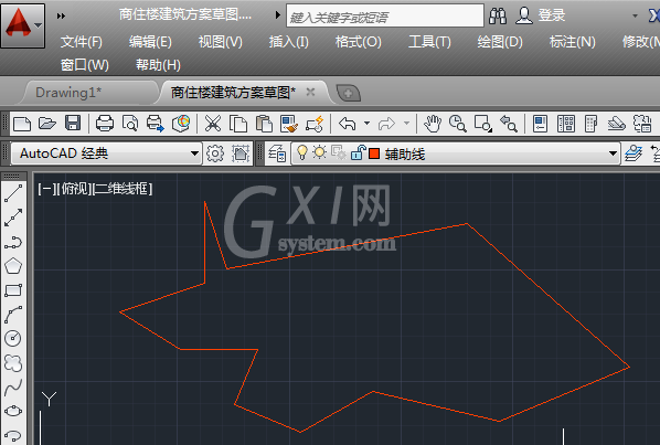 AutoCAD建立面域的基础操作截图