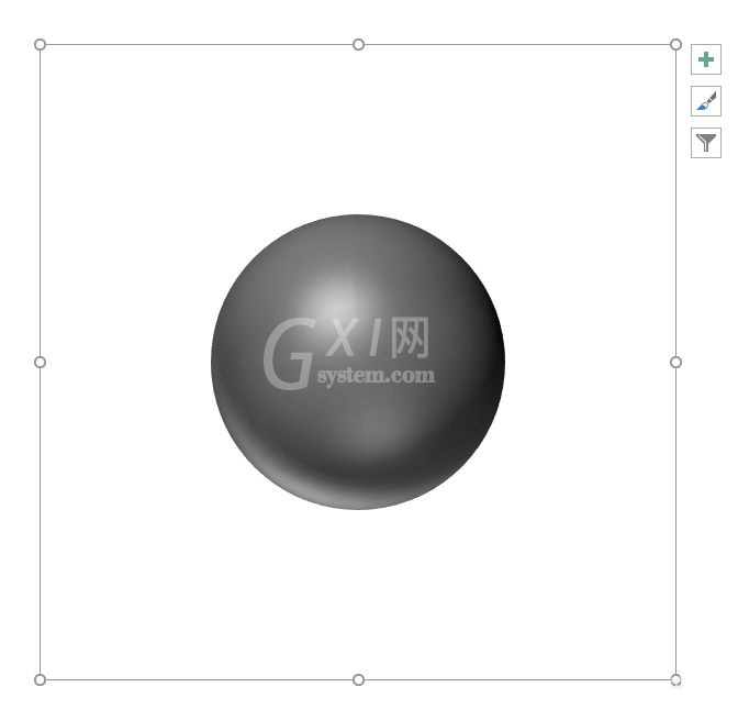 PPT做出三维立体质感球体的详细操作截图