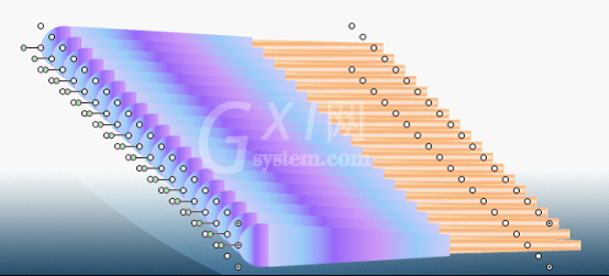 WPS使用自选图形做出扇子的具体操作截图