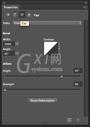 Adobe Photoshop CS6制作立体3D字母的图文操作截图