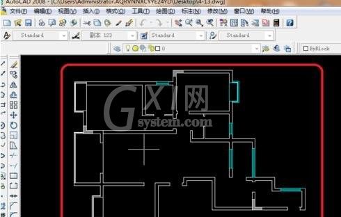 AutoCAD制作常见平面图的操作步骤截图