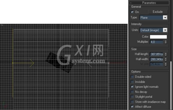 3Dmax制作影楼灯光效果的图文操作截图