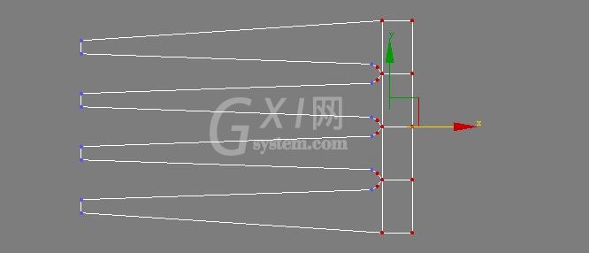 3DMAX制作叉子建模的详细操作过程截图