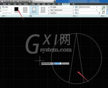 AutoCAD做出指北针的图文操作截图