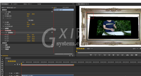 Premiere做出边角固定效果的图文操作截图