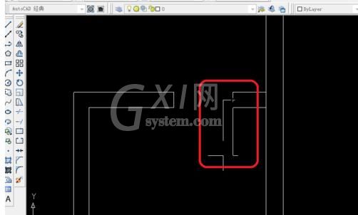 cad绘制门的操作流程截图