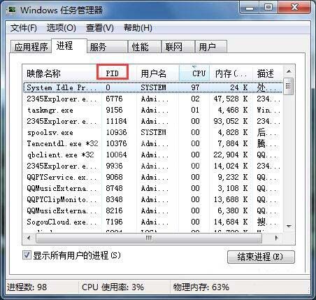 win7电脑查看端口被占用的详细操作截图