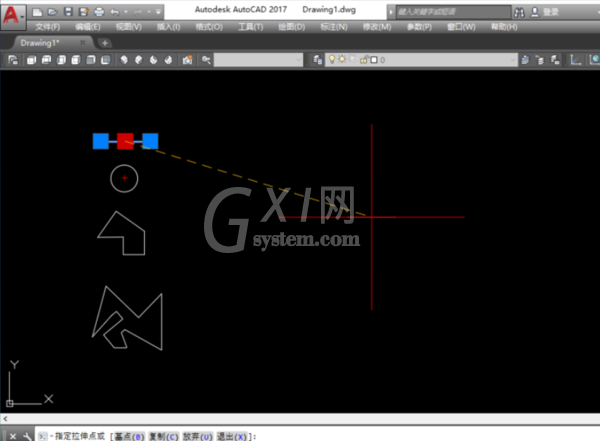 cad移动图形的详细操作截图