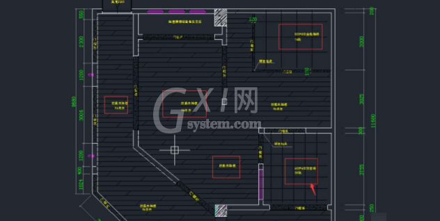 CAD绘制地面铺设图纸的操作流程截图