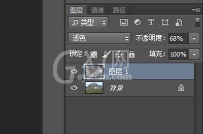 Photoshop绘画出雾气效果的具体操作流程截图