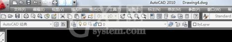 autocad2010使用坐标画图的操作流程截图