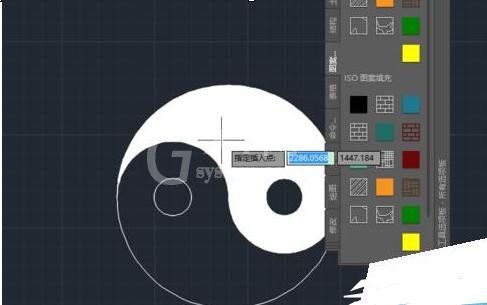 AutoCAD2010绘制太极图的详细操作截图