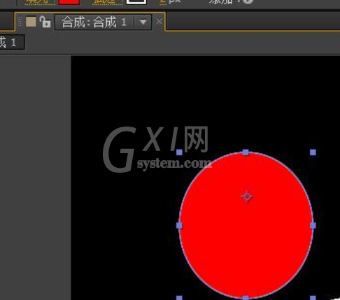 Adobe After Effects绘制正圆显示椭圆的解决操作截图