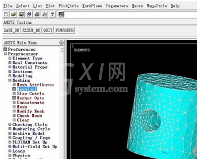 Ansys导入模型的具体操作方法截图