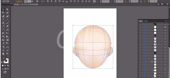 ai制作靓丽短发女孩头像的详细操作介绍截图