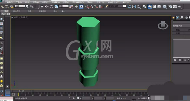 3DMAX建模六楞柱子模型的图文操作讲解截图