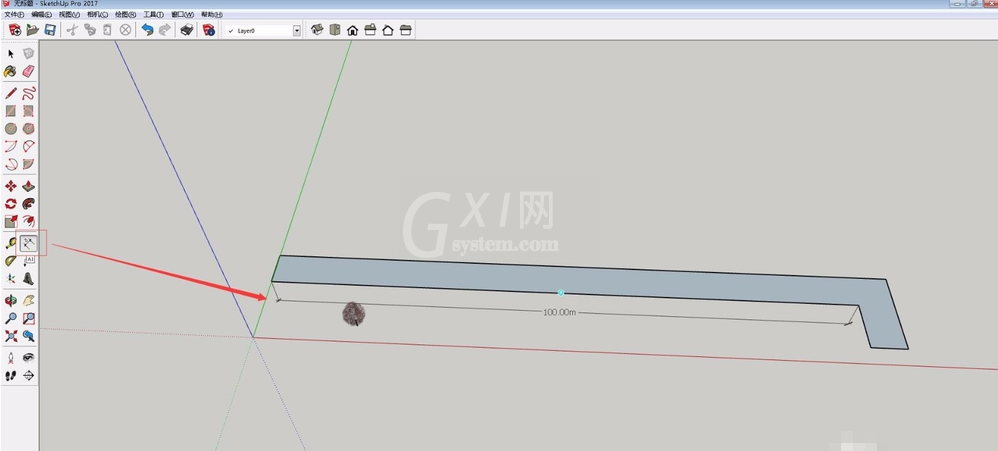 草图大师加树的图文操作步骤截图