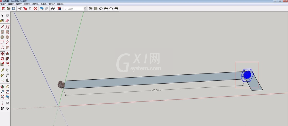 草图大师加树的图文操作步骤截图