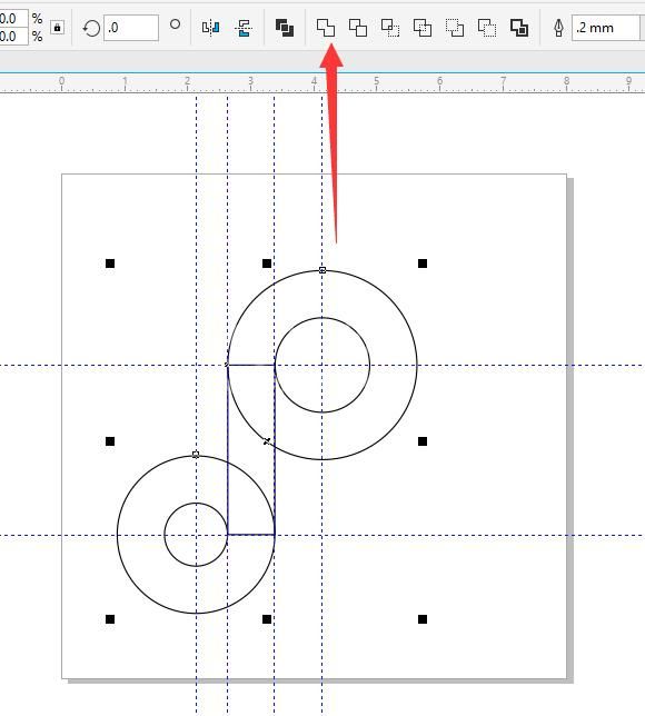 CDR画出抖音LOGO的操作教程截图