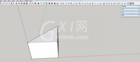 草图大师里镜像功能使用操作方法截图