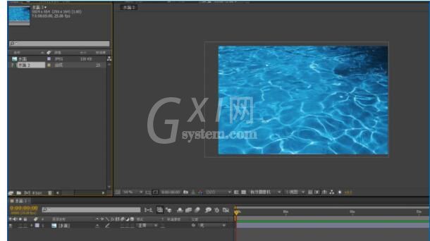 AE打造水波荡漾效果视频的相关操作方法截图