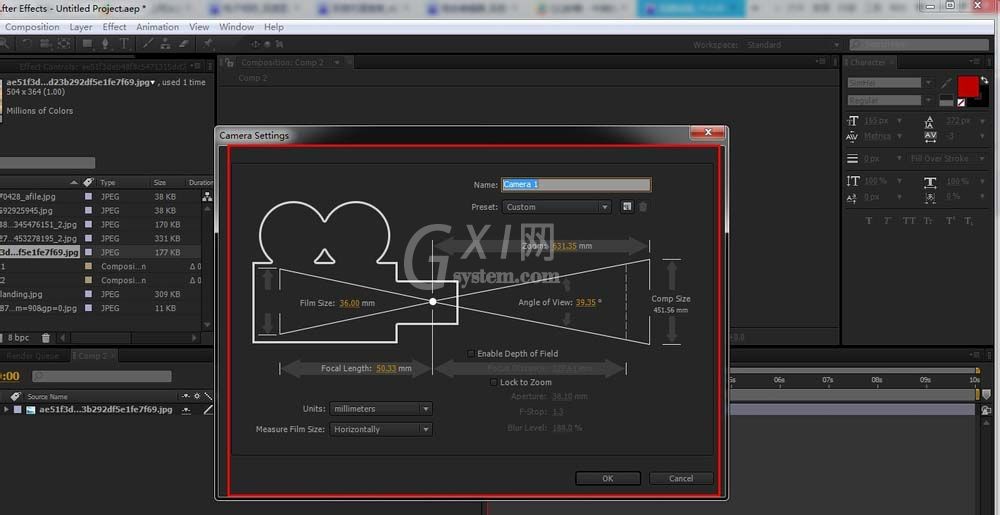 AE为图片制作立体旋转效果的具体操作使用截图