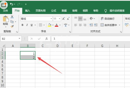 Excel 2019自动排序编号的详细步骤教程截图