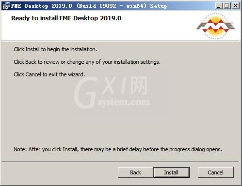 FME Desktop 2019进行安装的操作方法截图