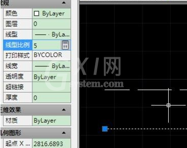 CAD调虚线间距的详细操作教程截图