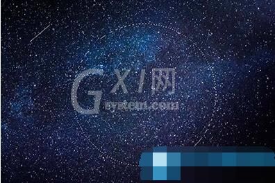 PS制作星空效果的操作教程截图