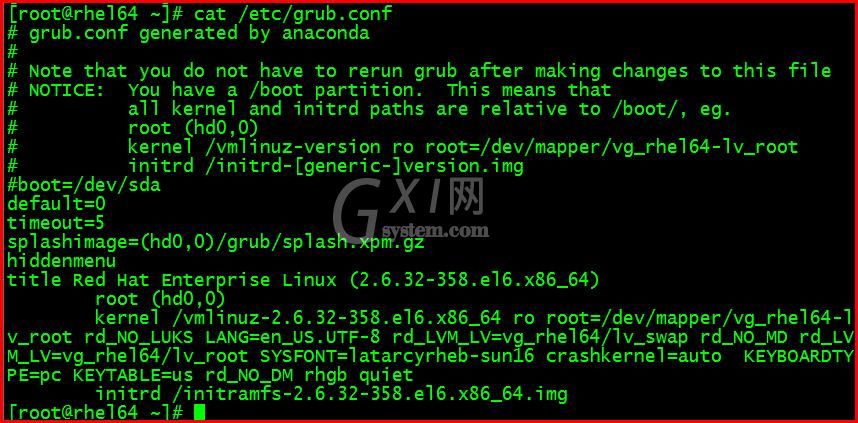 Linux系统设置GRUB菜单密码具体相关步骤截图