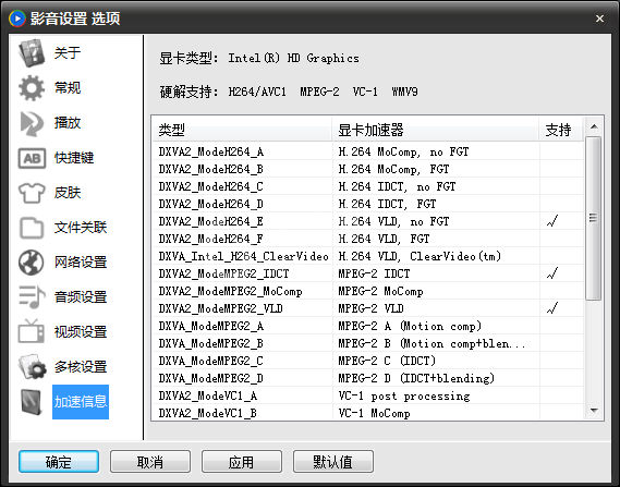 影音先锋进行设置的相关操作方法截图