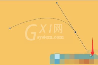 PS中使用钢笔工具画弧线的具体步骤截图