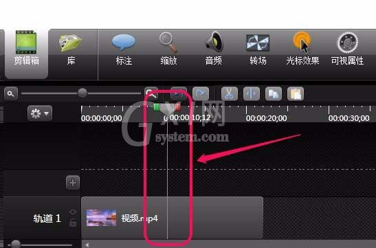 Camtasia Studio为视频添加标注的具体操作教程截图