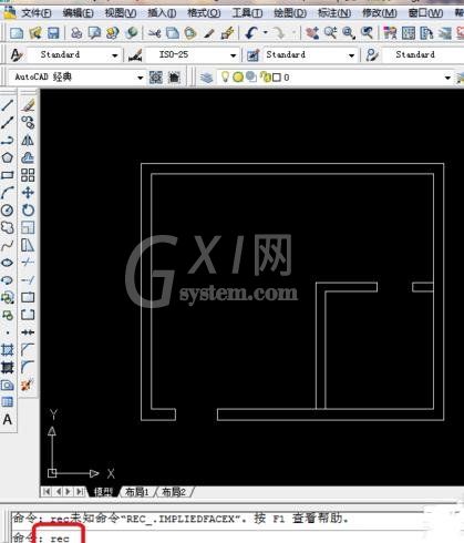 AutoCAD绘画平面图门的相关操作教程截图