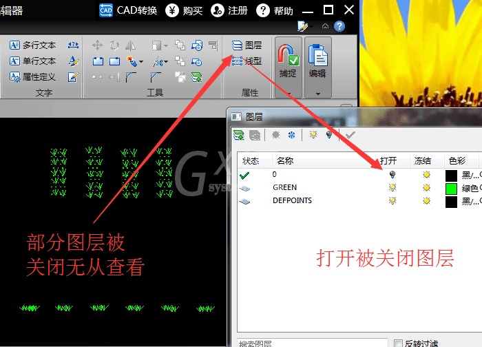 迅捷CAD编辑器打开CAD文件看不到图纸内容的处理方法截图